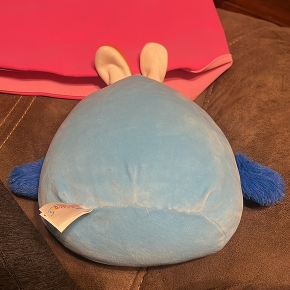 Squishmallows Bebe the Blue Bird w/ Bunny Ears 8in Plush Limited Easter Edition - Picture 3 of 5